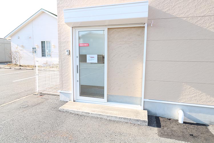 隔離診察室入口